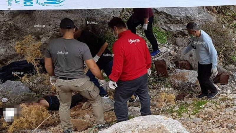 Κάλυμνος: Φωτογραφία-σοκ από το σημείο όπου βρέθηκε νεκρός ο 21χρονος φοιτητής